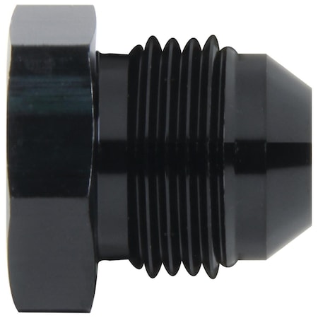 Allstar Performance 4AN Fitting Plug; Black ALL49681
